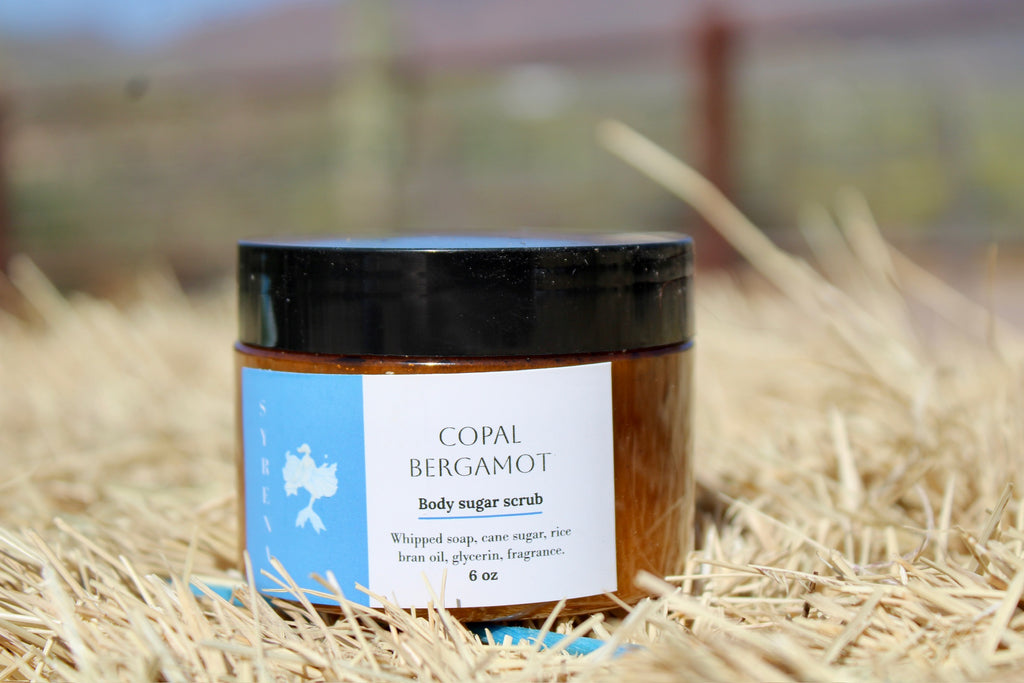 Copal Bergamot Body Sugar Scrub